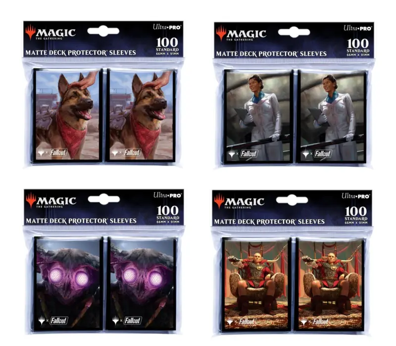 魔法風雲會 異塵餘生卡套 Fallout Standard Deck Protector Sleeves (100ct) for Magic: The Gathering
