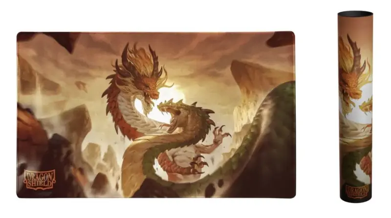 龍盾Dragon Shield - 2025新年木蛇桌墊(附帶收納筒) AT-20516 Playmat + Tube - Wood Snake 2025