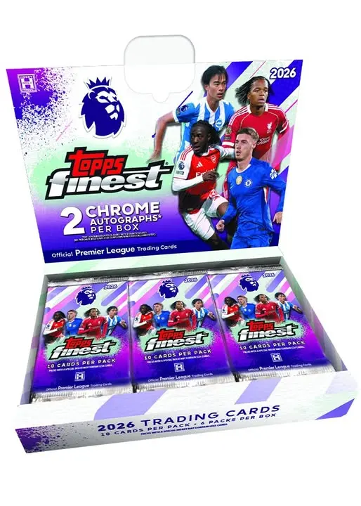 2026 Topps Finest Premier League英超足球卡 最佳系列